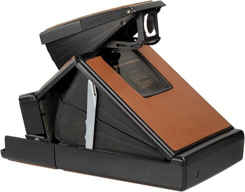 Polaroid SX-70 Land Camera Model 2 – Black Edition | Refurbished Folding SLR Instant Camera | Manual Focus | Uses SX-70 Film (Renewed) in Saudi Arabia