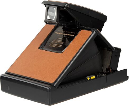 Polaroid SX-70 Land Camera Model 2 – Black Edition | Refurbished Folding SLR Instant Camera | Manual Focus | Uses SX-70 Film (Renewed) in Saudi Arabia