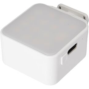Magnetic Fill Light Storage Case Cold Shoe Base for OSMO Pocket 3, 3000K-6500K Color Temperatures, Quick Installation, for Camera Tripod Accessories (Black) in Kuwait