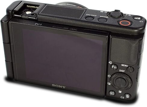 كاميرا Sony ZV-1 لمنشئي المحتوى ومدونات الفيديو واليوتيوب مع شاشة قابلة للطي وميكروفون in Saudi Arabia