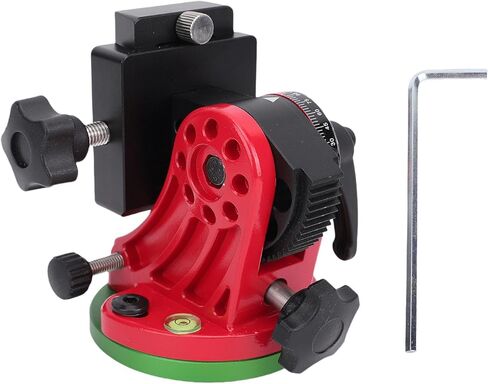 AUNMAS 90 Degree Latitude Adjustment Seat Equatorial Wedge for Telescopes with 3/8in Tripod Mounting Screw Adjustable Angle Base for Astrophotography Astronomy Observation (red) in Saudi Arabia