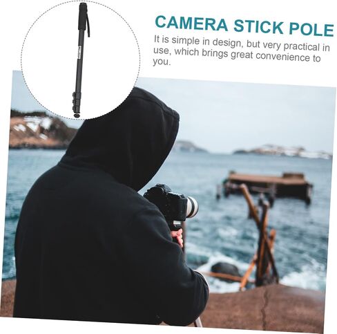 Aluminum Alloy Camera Monopod Telescoping Pole Stand Extending Rod for DSLR Camcorder Video Cameras Portable and Lightweight for Travel Photography in Saudi Arabia