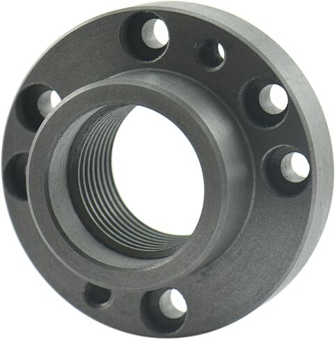 Shars 3.14" Fully Machined Threaded Back Plate with 1-1/2 x 8 TPI for 3 or 4 Jaw Lathe Chucks 202-6230 New 6 in Saudi Arabia