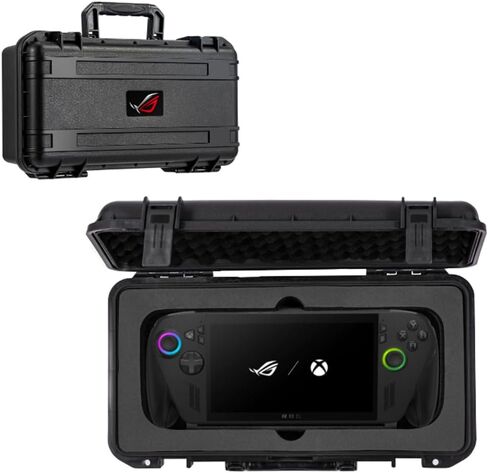 حقيبة تخزين Coyktonty Professional Deluxe مضادة للماء وبطانة ناعمة وحقيبة سفر صلبة لجهاز ROG XBOX ALLY X/ROG XBOX ALLY وغيرها من الملحقات (لجهاز XBOX ALLY X) in Kuwait