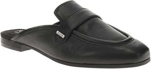 TOMS Womens Lynette Mule Loafers Flats Casual - Black in Saudi Arabia