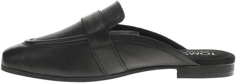 TOMS Womens Lynette Mule Loafers Flats Casual - Black in Saudi Arabia