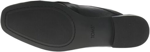 TOMS Womens Lynette Mule Loafers Flats Casual - Black in Saudi Arabia