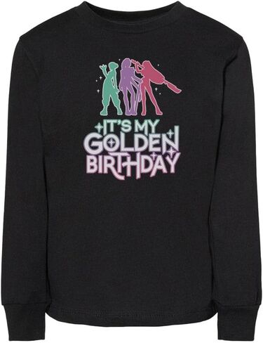 It's My Golden Birthday Toddler Kids Long Sleeve T-Shirt in Saudi Arabia