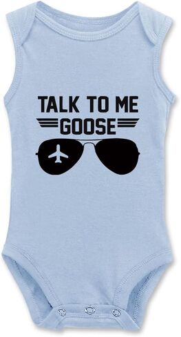 SADODER Talk to Me Goose Aviator النظارات الشمسية للأطفال ملابس بأكمام قصيرة/بدون أكمام/أكمام طويلة in Kuwait