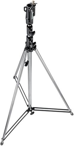 Manfrotto 12.5' Tall Cine Stand with Leveling Leg, Silver in Saudi Arabia
