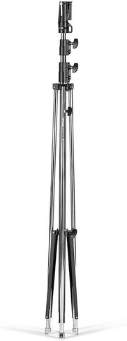 Manfrotto 12.5' Tall Cine Stand with Leveling Leg, Silver in Saudi Arabia