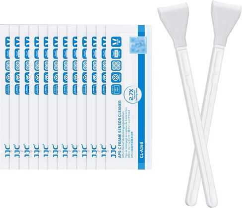 12pcs APS-C Sensor Cleaning Swab Stick Microfiber Cloth for 16mm APSC SLR DSLR & Mirrorless Digital Camera CCD CMOS Camera Sensor Swab Kit in Saudi Arabia