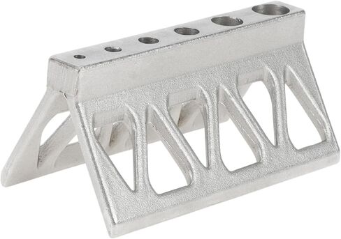 Handheld Pipe Drill Jig for Pipes or Cylinder Pipe, Bridge Pipe Drilling Guide Block Triangle Window Cutouts, Handheld Drilling Guides Jig for Bit on Cylinder Centering Tool in Saudi Arabia