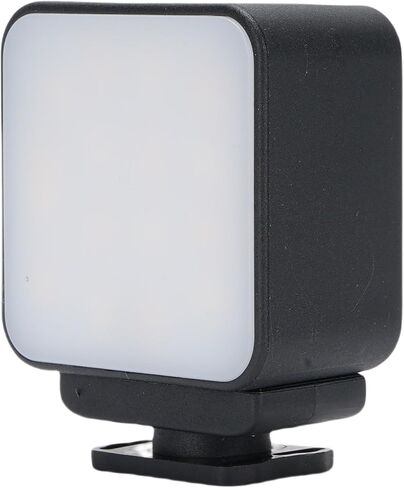 Magnetic Fill Light Storage Case Cold Shoe Base for OSMO Pocket 3, 3000K-6500K Color Temperatures, Quick Installation, for Camera Tripod Accessories (Black) in Saudi Arabia