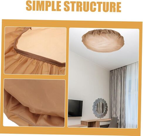 Artibetter Glare Lamp Shade Diffuser Barrier for Pendant Lamps Softens Lighting for Bedroom Living Room Study Lampshades in Saudi Arabia