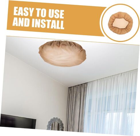 Lurrose Light Diffuser Lamp Shade Cover Glare Pendant and Ceiling Lamp Shade Diffuser for Bedroom Living Room Study Lighting in Saudi Arabia