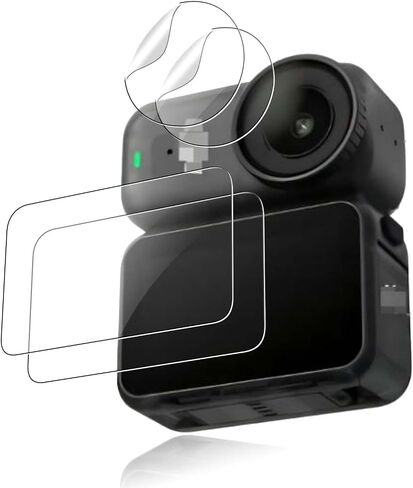Screen Protector for DJI Osmo Nano, HD Tempered Glass,9h Hardness,Scratch,Anti-Fingerprin,Lens Protector for DJI Osmo Nano Camera[2+2pack] in Saudi Arabia