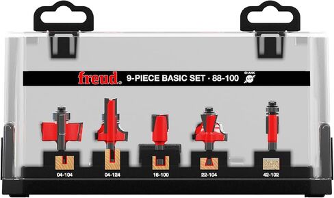 Freud 88-100: 9 Piece Basic Bit Set (1/4" Shank) in Saudi Arabia