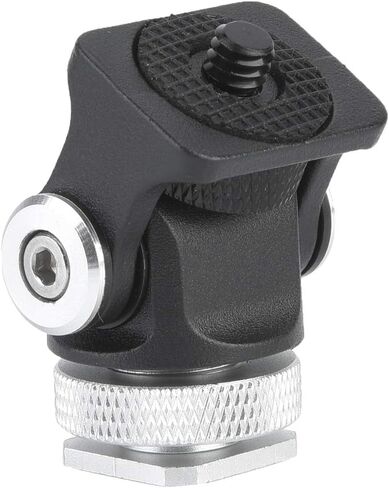 KIMISS Mini Hot Shoe Mount لشاشات الميكروفونات فلاش 1 4 بوصة برغي الكاميرا Bracketoptimized in Saudi Arabia