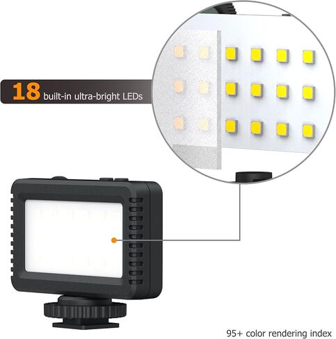 غطاء أمامي فروي للأحذية الباردة وملحق فلاش LED لكاميرات Sony ZV-E10 II ZVE10 ZV-1F ZV1F ZV-1 II ZV1 ZV-E1 ZVE1 Vlog، لون أسود in Kuwait