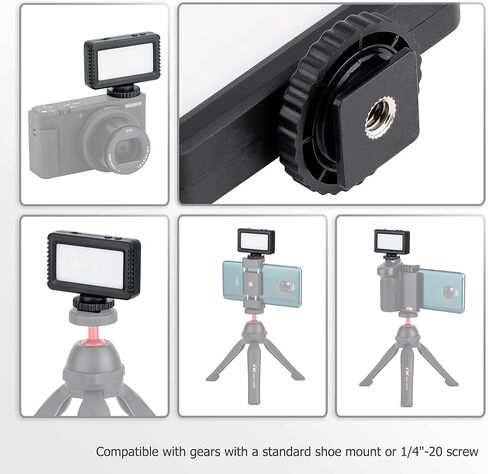 غطاء أمامي فروي للأحذية الباردة وملحق فلاش LED لكاميرات Sony ZV-E10 II ZVE10 ZV-1F ZV1F ZV-1 II ZV1 ZV-E1 ZVE1 Vlog، لون أسود in Kuwait