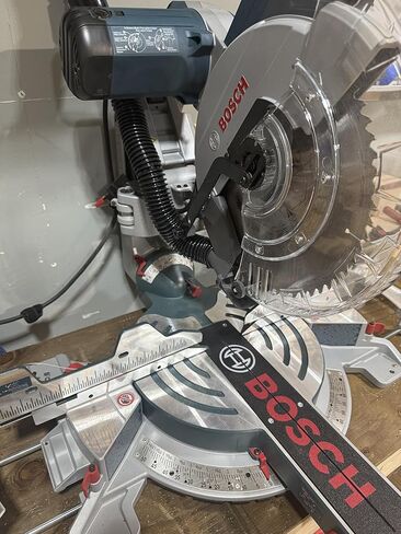 ملحق مجموعة الغبار من JZ Wood Shop/متوافق مع منشار بوش ميتري مقاس 12 بوصة GCM12SD (أسود) in Kuwait