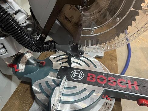 ملحق مجموعة الغبار من JZ Wood Shop/متوافق مع منشار بوش ميتري مقاس 12 بوصة GCM12SD (أسود) in Kuwait