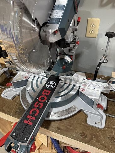 ملحق مجموعة الغبار من JZ Wood Shop/متوافق مع منشار بوش ميتري مقاس 12 بوصة GCM12SD (أسود) in Kuwait