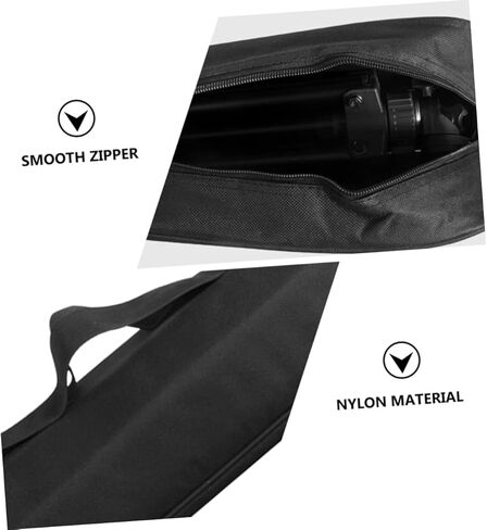Portable Tripod Carrying Case Black Photography Bag Lightweight Durable Storage Pouch for Outdoor Travel Camping Hiking and Wedding Use in Kuwait