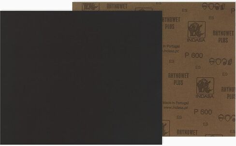 Indasa Rhynowet Plus Line Sandpaper Wet / Dry 9"x 11" 320 Grit 50 Sheets in Saudi Arabia