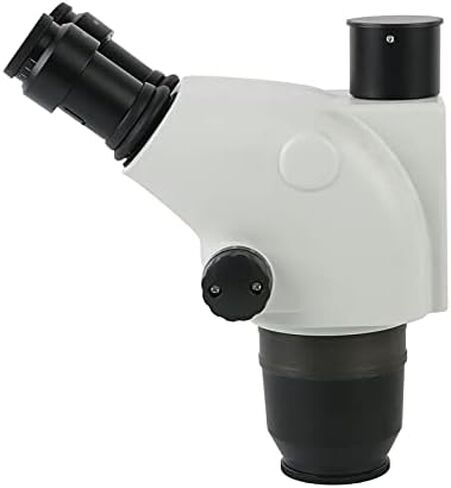 Stereo Microscope Zoom Trinocular Microscope Head 6.5X-65X 3.25X-32.5X 13X-130X + 0.5X 2.0X Auxiliary Lens + WF10X/22mm Eyepiece (Color : 6.5X 65X) (6.5X 65x) in Saudi Arabia