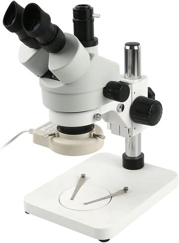 Industrial Trinocular Stereo Microscope Magnification Continuous Zoom 7X - 45X for LAB Phone PCB Repair Soldering in Saudi Arabia