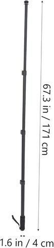 DOITOOL مدمج سبائك الألومنيوم Monopod عصا الكاميرا القطب تلسكوب تمديد قضيب للتصوير الفوتوغرافي للطي حامل خفيف الوزن دائم ملحق الكاميرا المحمولة in Saudi Arabia