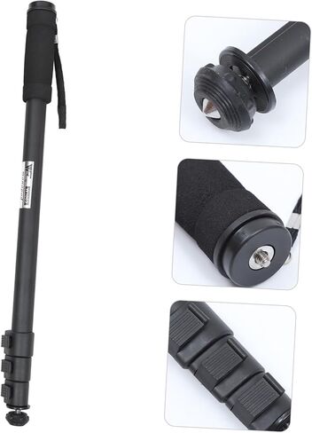 Gatuida كاميرا تلسكوبية محمولة Monopod Pole لكاميرات الفيديو DSLR حتى سبائك الألومنيوم خفيفة الوزن للسفر Monopod للاستخدام في التصوير الفوتوغرافي in Saudi Arabia