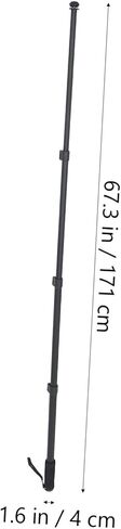 حامل كاميرا من سبائك الألومنيوم خفيف الوزن للسفر Monopod، عمود مدمج للتصوير الفوتوغرافي في الهواء الطلق والأحداث الرياضية يدعم ما يصل in Saudi Arabia