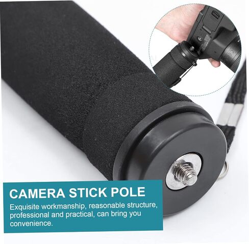 حامل كاميرا من سبائك الألومنيوم خفيف الوزن للسفر Monopod، عمود مدمج للتصوير الفوتوغرافي في الهواء الطلق والأحداث الرياضية يدعم ما يصل in Saudi Arabia