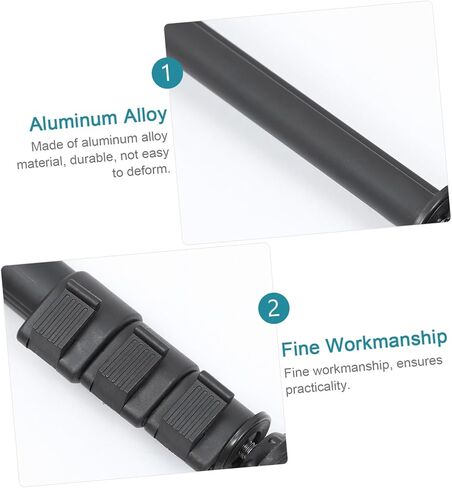 Artibetter تلسكوبي كاميرا Monopod القطب تمديد الوقوف لكاميرات الفيديو DSLR خفيفة الوزن سبائك الألومنيوم المحمولة Monopod لعشاق التصوير الفوتوغرافي وتركيب الفيديو in Saudi Arabia