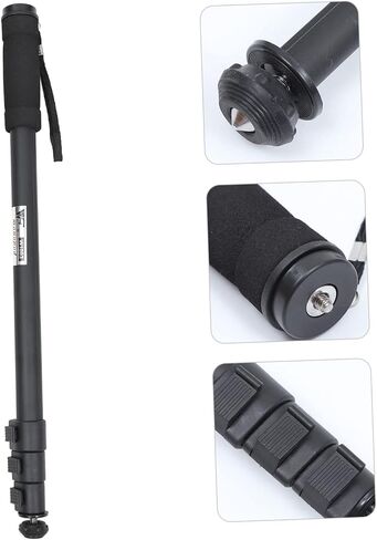 Artibetter تلسكوبي كاميرا Monopod القطب تمديد الوقوف لكاميرات الفيديو DSLR خفيفة الوزن سبائك الألومنيوم المحمولة Monopod لعشاق التصوير الفوتوغرافي وتركيب الفيديو in Saudi Arabia