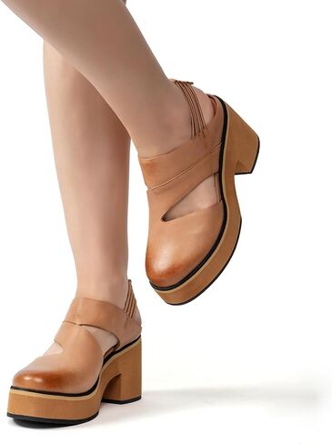 Antelope Women's Isadora Leather Mules in Saudi Arabia