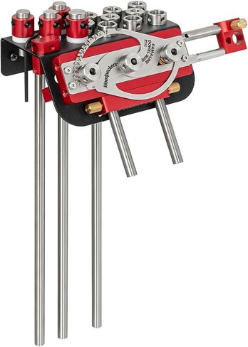 مجموعة أدوات وتد Cam-A-Line من Woodpeckers، فاخرة، مصنوعة في الولايات المتحدة الأمريكية، مسافات متغيرة وفهرسة إيجابية لمفاصل وتد رائعة in Saudi Arabia