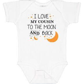 inktastic I Love My Cousin To the Moon and Back Baby Bodysuit in Saudi Arabia