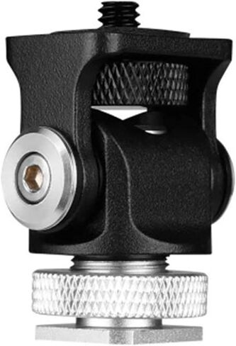 General Cold Shoe Mount Adjustable Monitors Holder Camera Field Monitors Tilts Rack for DSLR Cameras & Video Accessorie in Saudi Arabia