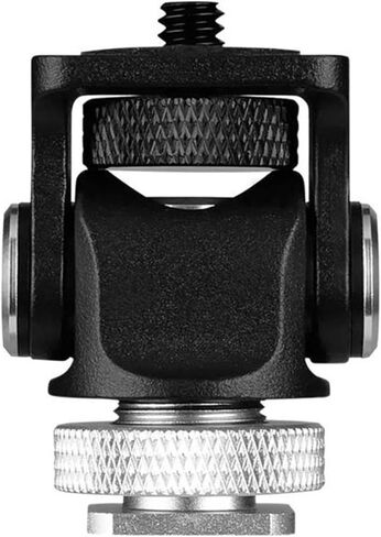 General Cold Shoe Mount Adjustable Monitors Holder Camera Field Monitors Tilts Rack for DSLR Cameras & Video Accessorie in Saudi Arabia