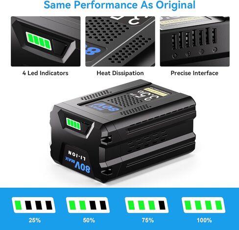 بديل 3.5Ah لبطارية Kobalt 80V KB2580-06 KB680-06 KB580-06 KB280-06، متوافق مع أدوات الطاقة اللاسلكية Kobalt 80V in Kuwait