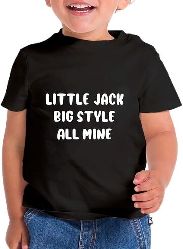 Personalized Toddler T-Shirt – Custom Name Text, 1-3 Lines, Birthday Idea, Kids Shirt in Saudi Arabia