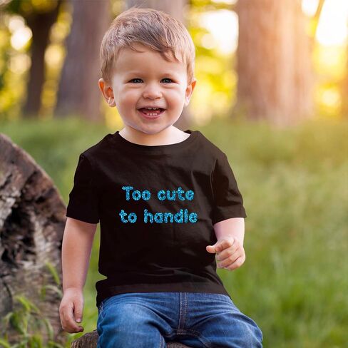 Personalized Toddler T-Shirt – Custom Name Text, 1-3 Lines, Birthday Idea, Kids Shirt in Saudi Arabia