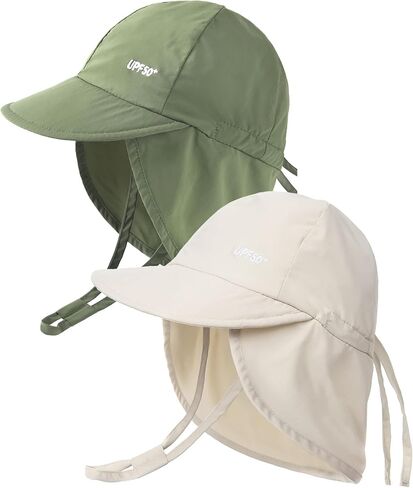 قبعة FURTALK Baby Sun Hat للفتيات والأولاد الصيفية للسباحة على الشاطئ بعامل حماية من الأشعة فوق البنفسجية 50+ in Saudi Arabia