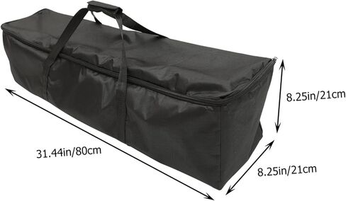 NUOBESTY Outdoor Tripod Bag with Thick Padding and Smooth Zipper Oxford Cloth Photographic Storage Container for Tripods Light Stands Monopods Portable Carrying Case with Handle in Saudi Arabia
