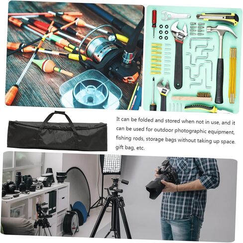 NUOBESTY Outdoor Tripod Bag with Thick Padding and Smooth Zipper Oxford Cloth Photographic Storage Container for Tripods Light Stands Monopods Portable Carrying Case with Handle in Saudi Arabia