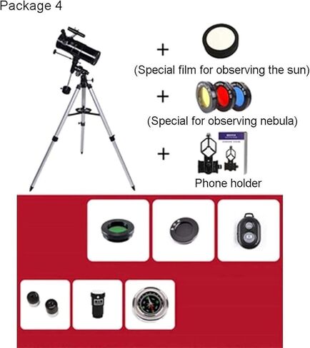 Telescopes for Adults Astronomy, High Power Binoculars Refractor Telescope,Travel Telescope,700Mm Focal Length Refractor,Telescopes for Adults Beginners Kids,Package 1 in Saudi Arabia